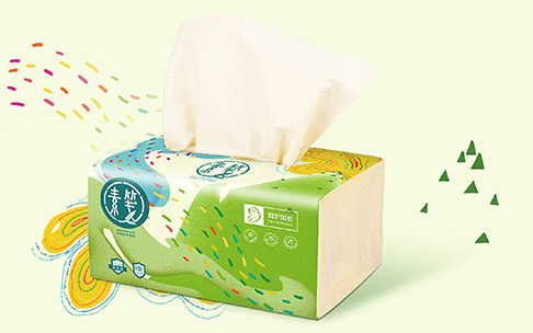 素笺纸巾品牌包装策划